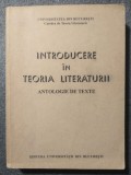 Introducere &icirc;n teoria literaturii: antologie (Universitatea din București, 1997)