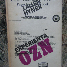 Experiența OZN - J. Allen Hynek