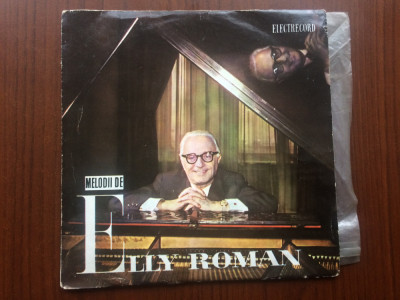 elly roman melodii de elly roman disc single 7&amp;quot; vinyl muzica usoara EDC 675 VG+ foto