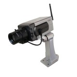 Camera falsa cu senzor de miscare PT-1400A, si unghi rotatie 45 grade, Oem