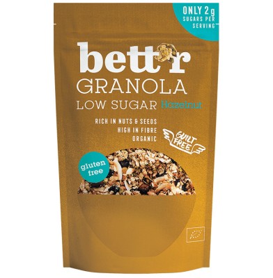 Granola cu Alune de Padure fara Gluten Bio 300 grame Bettr foto