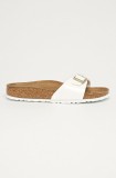 Birkenstock papuci Madrid femei, culoarea alb, 1005310
