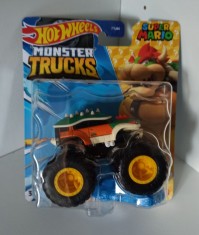 Macheta HotWheels - Monster Truck Bowser (Super Mario)