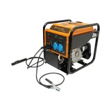 Generator electric 2kW, 220V cu aparat de sudura 250A MMA, motor pe benzina 7CP, 4T 212cc, pornire manula Breckner Germany