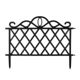 Gardulet din plastic Green Garden, lungime 570 cm, Negru
