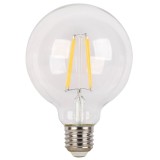 Bec LED filament Hoff glob G95 E27 6W 790lm lumina calda 2700 K