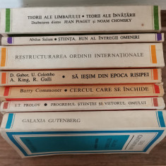 Lot 7 volume Editura Politica Idei Contemporane, anii 80