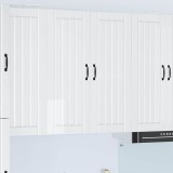 VidaXL Dulap de bucătărie Alb lucios 80 x 31 x 100 cm Lemn compozit 885149