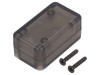 Carcasa universala HAMMOND 1551 MINI ABS IP54 Transparent/Fumuriu 20x35x15mm