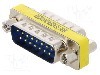 Adaptor din ambele par&amp;#355;i, D-Sub 15pin tata, CONNFLY - DS1082-02-15P8LNDS