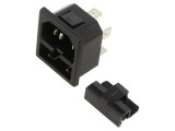 Conector de alimentare AC cu siguranță