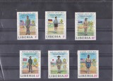 M2 TS2 12 - Timbre foarte vechi - Liberia - uniforme militare, Militar, Stampilat