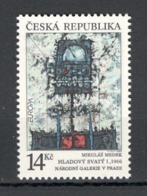 Cehia.1993 EUROPA-Pictura moderna XC.2 foto