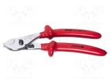 Foarfece izolați pentru tăiere cabluri 230mm UNIOR