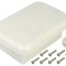 Carcasă universală TAKACHI IP68 100mm x 150mm x 55mm WGV ASA albă