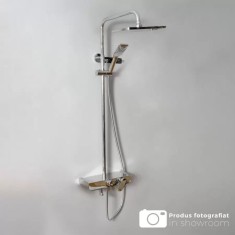 Coloana Dus, Alama Sanitara, Crom, SJG/2450 ModernLight Concept