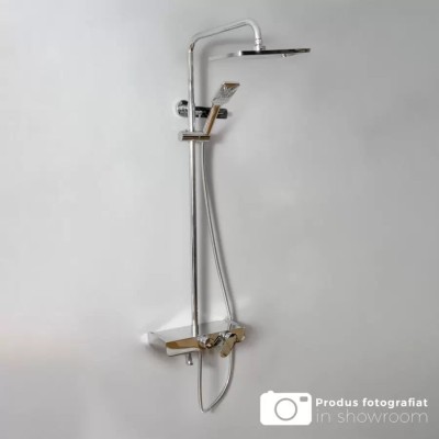 Coloana Dus, Alama Sanitara, Crom, SJG/2450 ModernLight Concept foto
