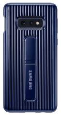 Husa Samsung Protective EF-RG970CLEGWW cu stand, plastic + silicon, bleumarin, pentru Samsung Galaxy S10e (G970F) foto