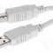 Cablu USB A mufa, USB B mufa, USB 2.0, lungime 1m, gri, BQ CABLE - CAB-USBAB/1