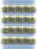 Rom&acirc;nia, LP 1827/2009, Păsări din Delta Dunării, minicoli, MNH, Nestampilat