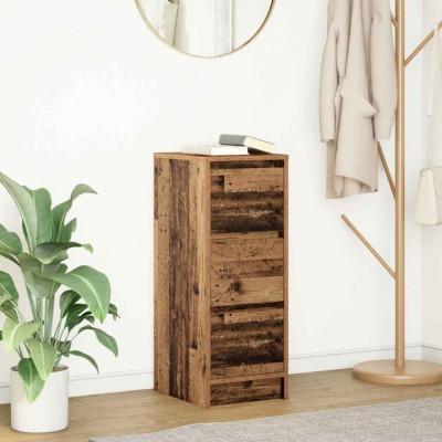 vidaXL Bufetă Lemn vechi 29,5x34x76 cm Lemn prelucrat 861641 foto