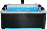 Jacuzzi exterior MSpa Oslo cu LED si hidromasaj, 6 persoane, 850 l