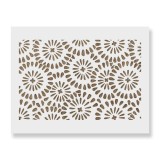 Sablon Perete vopsire, tencuiala 900x600x0.7mm Chamomile Burst Refolosibil, model MXSP7049