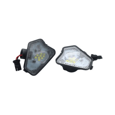 Set 2 lampi led sub oglinda 6000k pentru Mercedes Benz Class A B C E S foto
