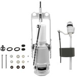 Mecanism pentru rezervor vas WC cu buton, ELEFANT EDD137 Innovative ReliableTools