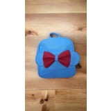 Rucsac damă albastru cu fermoar