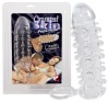 Extensie Penis Transparentă Crystal Orion, 11cm, TPE/TPR, Texturată, Rezistentă la Apă - Manson Prelungitor