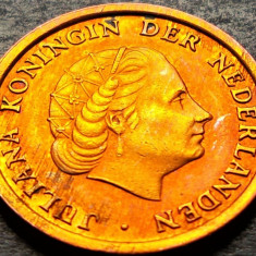 Moneda 1 CENT - OLANDA , anul 1962 *cod 523