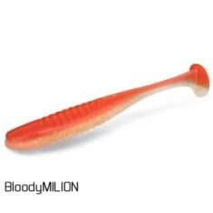 Shad Delphin Zandera Uvs, Bloody Milion, 10cm, 30buc/pac foto