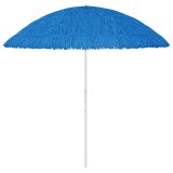 Umbrelă de soare de plajă Hawaii, albastru, 300 cm