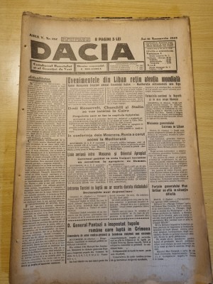 Dacia 18 noiembrie 1943-al 2-lea razboi mondial,conferinta nichifor crainic,deva foto