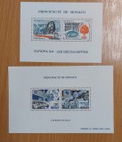 Monaco 1991/94 - 4 Blocuri Europa MNH (doua poze)