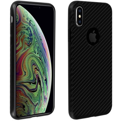 Husa APPLE iPhone XS Max - Delicate Shadow (Negru) foto
