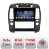 Navigatie Nissan Navara 2005-2010 F-nav5 Octa Core cu Android Radio Bluetooth Internet GPS WIFI DSP 8+128GB 4G CarStore Technology