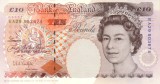 Bancnota ANGLIA - 10 lire 1993/2000 - P386a/P389e - G. E. A. Kentfield/V.Cleland - aUNC