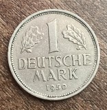 C50 - Moneda foarte veche - Germania - 1 marca - 1950 Litera F