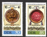 B0650- Germania DDR 1990 - Targul Leipzig 2v.neuzat,perfecta stare, Nestampilat