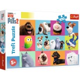 Puzzle Trefl 100 piese Viata secreta a animalelor 2 pentru copii 5+