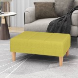Taburet, verde, 78x56x32 cm, material textil