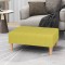 vidaXL Taburet, verde, 78x56x32 cm, material textil