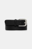 BOSS curea de piele culoarea negru, 50541161