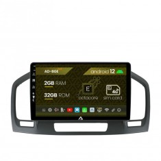 Navigatie Opel Insignia (2008-2013), Android 12, E-Octacore 2GB RAM + 32GB ROM, 9 Inch - AD-BGE9002+AD-BGRKIT254