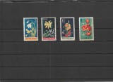 ROMANIA 1956 LP 418 FLORI SERIE MNH NESTAMPILATA, Nestampilat