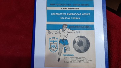 program Lokomotiva Kosice - Spartak Trnava foto