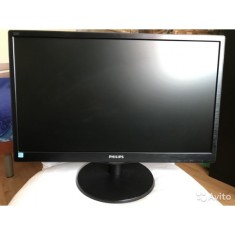 Monitor Led - Philips model 223V5LSB/00, 21.5 inch, rezolutie 1920 x 1080, VGA, DVI-D