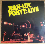LP (vinil) Jean-Luc Ponty - Live (NM), Jazz